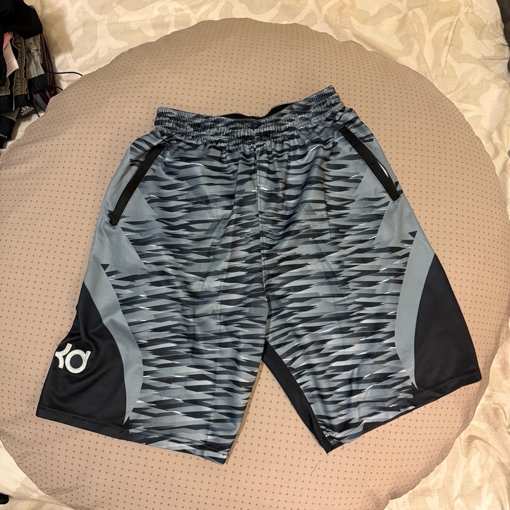 Nike Kevin Durant Dri-Fit Athletic Gym Shorts 9” Inseam EUC